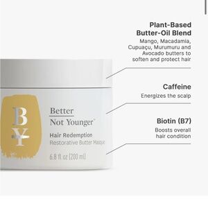 Better Not  Younger Hair Redemption Restorative Butter Masque